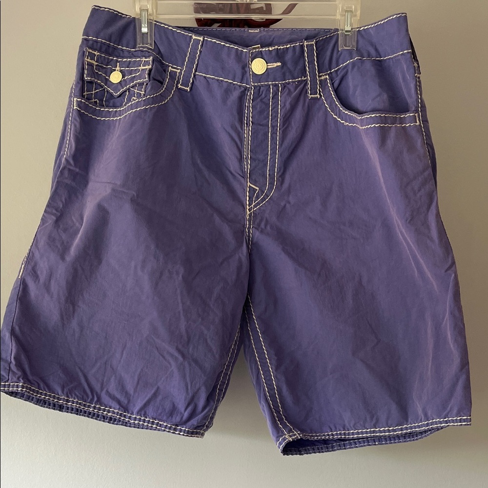 True Religion Purple Board shorts Swimwear